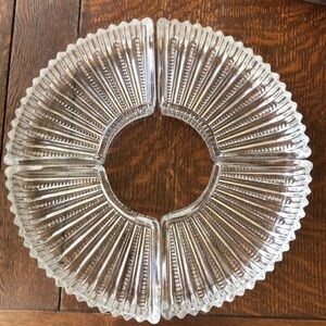 Vintage Crystal Tray Set​